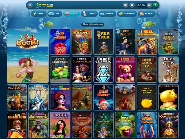 Spielcover: MegaFishWins Lobby